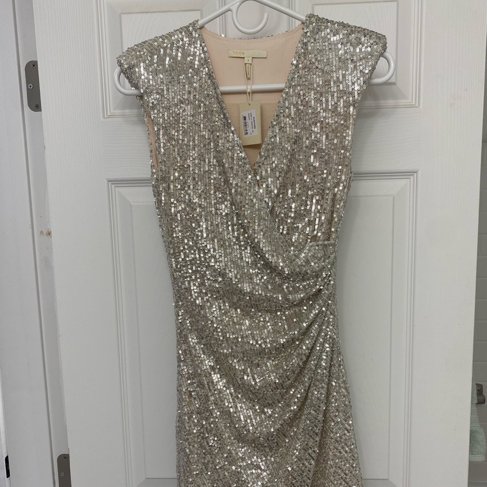 Sequin Maje dress, NWT, size 1 - Picture 3 of 6